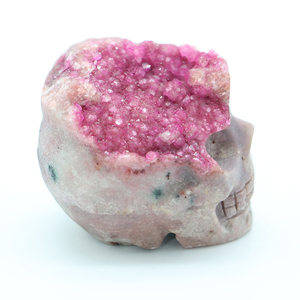 Crânes en cristal à <span class=keywords><strong>prix</strong></span> avantageux, tête en <span class=keywords><strong>quartz</strong></span>, meilleure vente, crânes en calcite cobalt pour la vente en gros - Product Image 3