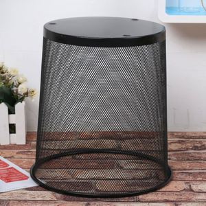 ตะกร้าใส่ขยะทรงกลม ทำจากโลหะตาข่าย - Product Image 3