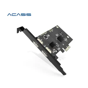 Acasis عالية الجودة PCI-e واجهة بطاقة فيديو عالية الدقة مع 4k60 العبور و 1080P60 الناتج للكمبيوتر