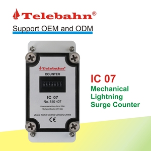 Contador de Sobretensiones Mecánico para Exteriores, Protector SPD IP65, Pantalla de 7 Dígitos (0-9999999), Contador de Descargas ESE IC 07 - Product Image 3