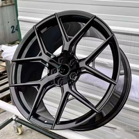 Jantes forgées ST HF-5 Gloss Black Custom 15 16 17 18 19 pouces 5x120 pour BMW Ford Mustang Chevrolet Mazda RX-8