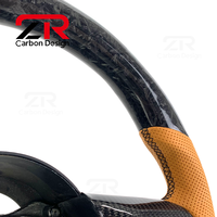 Volante de Fibra de Carbono Forjado para Jeep Wrangler Gladiator Grand Cherokee Patriot Compass JK JL EP SRT 2013-2017