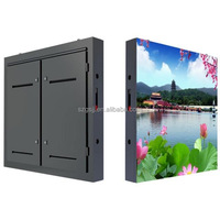 Pantalla LED para Exteriores de Alta Definición, Pantalla LED Grande a Todo Color P4, Clasificación IP65, Habilitada para SDK, Publicidad en Ascensores, Personalizada