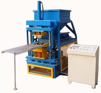 Machine automatique hydraulique de fabrication de briques solides en argile QT2-10 SUOTENG avec pompe, certifiée CE, multi-tension (220V/380V/444V), facile à utiliser
