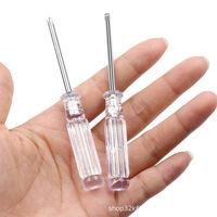 Tournevis 3.0 avec manche en cristal, embouts cruciformes, plats et Torx, ensemble complet, outils métriques pour ordinateur, en acier au chrome-vanadium