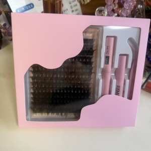 2-in-1 Schnelltrocknender, wischfester, schweißresistenter, tierversuchsfreier Wimpernkleber mit weichem Pinsel für DIY-Cluster-Wimpern – Bindung und Versiegelung - Product Image 5
