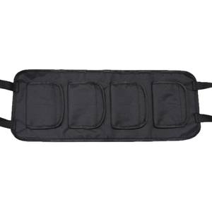 Ztc477 1 Soporte para Cañas de Pescar para Auto, Bolsa de Almacenamiento de Tela Oxford con Correa Ajustable, Universal para Asiento Trasero, Multiusos, Negro, Paquete de 4 Filas - Product Image 1