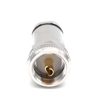Abrazadera de enchufe macho UHF pl259 para cable FLEX7, conector rf, gelvo