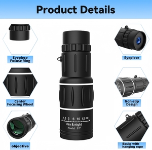 Telescopio Monocular de Alta Definición <span class=keywords><strong>16</strong></span> * 52, Visión de Largo Alcance, Observación de Aves, Turismo, Caza, Telescopio Profesional para Exteriores - Product Image 6