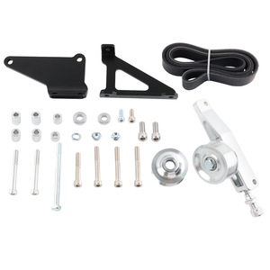 Kit de démontage A/C et P/S pour moteurs K20 K24, pièces en acier moulé noir et argenté - Product Image 3