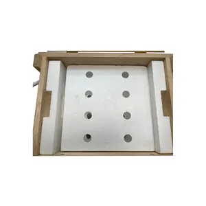 认证的IPPC或ISPM白色聚苯乙烯泡沫塑料木材运输板条箱用于存储
