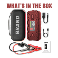 Power Bank Berkualitas Tinggi untuk Truk & Motor 20000mAh dengan Kompresor Udara, Jump Starter Multifungsi