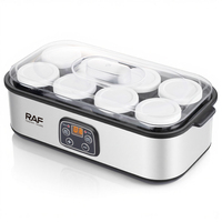 Yaourtière électrique en acier inoxydable Offre Spéciale RAF avec contrôle de la température pour usage domestique