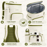 Sac à dos isotherme personnalisé pour le sport, sac thermique souple pour boissons, logo OEM pour les équipes, les clubs, les événements en plein air et les marques