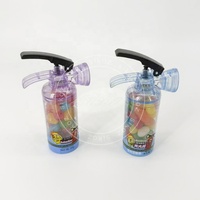Nouveauté : Pot en plastique lumineux en forme d'extincteur, rempli de bonbons gélifiés colorés, collation pour enfants
