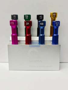 Set obeng tanam gigi 8 buah, Kit alat klinik gigi, obeng implan oral Gigi - Product Image 5