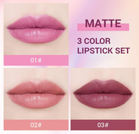 Ensemble de gloss à lèvres minéral luxueux brillant de 24 couleurs, rouge à lèvres vegan imperméable, longue tenue, hautement pigmenté, hydratant, maquillage liquide