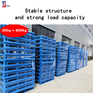 Pallet di metallo in acciaio resistente per il trasporto di stoccaggio industriale logistica box Anti-corrosione Pallet in acciaio - Product Image 4