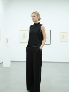 เสื้อถักไหมพรมสีพื้นลำลองสำหรับผู้หญิง ผ้าเรยอน ไนลอน สแปนเด็กซ์ - Product Image 4