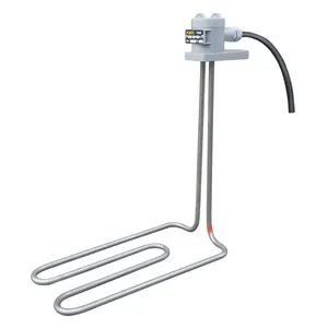 Haney U Shape Electric Industrial Finned Tubular Heater customized immersion heater element