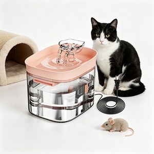 Durable Detachable Pet Water Dispenser Indoor Circulation Design Dog <b>Cat</b> Pet Fountain - Product Image 1