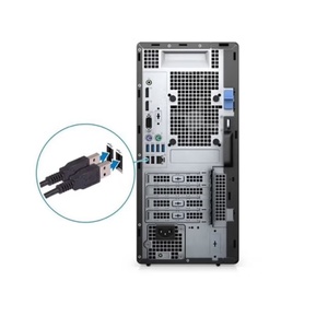 Nuevo <span class=keywords><strong>OptiPlex</strong></span> 5400, Computadora de Escritorio Todo en Uno para Negocios de 23.8 Pulgadas, Intel Core I7, 16GB, 256GB SSD, Windows 10, 1 Año de Garantía - Product Image 3