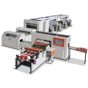 high speed automatic roll to sheet paper cutter a4 paper roll cutting machine