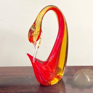 <b>Large</b> Handmade Customizable Angel Giraffe Sculpture Feng Shui Folk Art Easter Decor Collectible Miniature Hanging Glass Glass - Product Image 4
