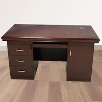 Moderno in legno melamina laminato mobili da ufficio piccola scrivania per il personale che lavora per ufficio studio ospedale