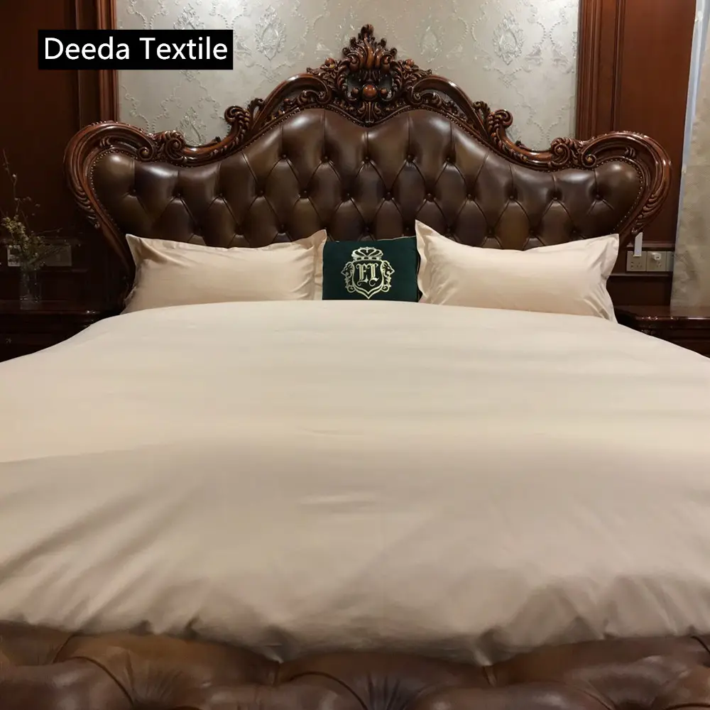 Deeda Textiel 300 Thread Count Satijn Egyptische 100% Katoenen Lakens