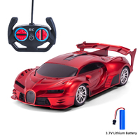 Escala 1:18 2,4G Niños Radio Control Racing RC Car Cable USB Incluido Simulación de deriva de luz con 6 CANALES