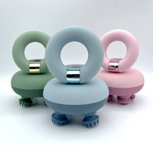 Mini herramienta de mano para masaje de cabeza, Material de silicona, relajación electrónica de cabeza, masajeador de cuero cabelludo para amasar tejido profundo - Product Image 2