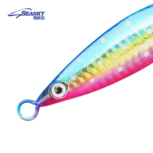 Slow sea — leurre coulant en métal, appât artificiel idéal pour la pêche au poisson, 20/30/40/60/80/100/120/150/200g - Product Image 5