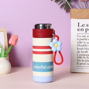 High-Value Cartoon Children's Stainless Steel Tumbler 316 Portable Outdoor Sports <b>Kettle</b> with Rope for Students - Product Image 4