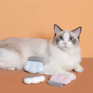 Commercio all'ingrosso gatto cane <span class=keywords><strong>spazzola</strong></span> peli Pet fornitore cane e gatto strumento di demattazione <span class=keywords><strong>per</strong></span> gatti toelettatura pulito pettine - Product Image 2