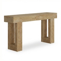 Nouvelle table d'entrée en bois, table de couloir, table derrière le canapé, console de 160 cm de long