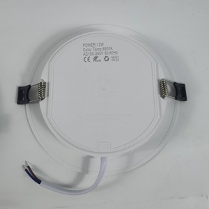 12W Slim Round LED Light Modern Design IP20 Indoor Recessed Mounted PC Housing <b>Downlight</b> - Product Image 3