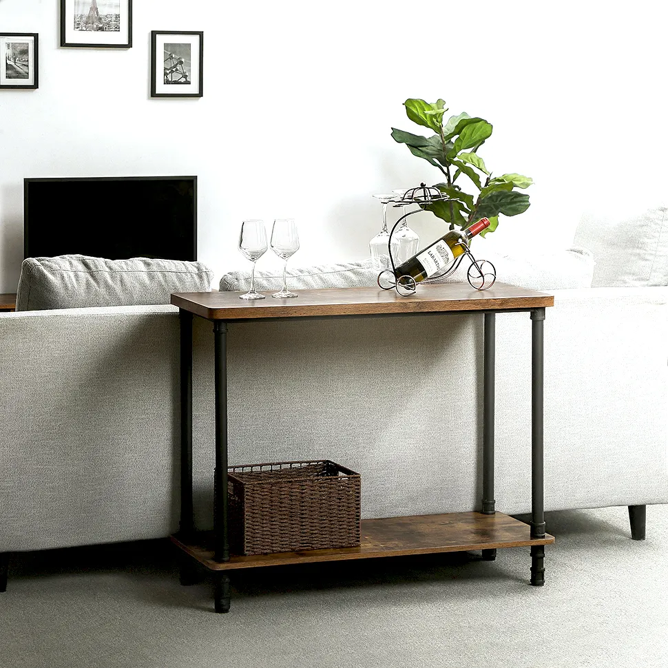 Furniture Importers Wholesalers Modern Consoles for Hallways Metal Wood Rustic Sofa Thin Couch Side Table