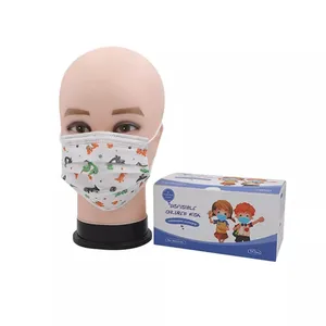 Mascarilla con filtro para niños, máscara facial personalizada con filtro de polvo, venta directa de fábrica