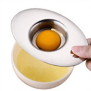 เครื่องแยกไข่แดงสแตนเลสแบบใช้มือ สำหรับทำขนมและทำอาหาร - Product Image 3
