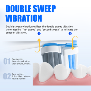 Brosse à dents sonique en gros, protège les gencives, nouveau design, prévient la sensibilité, faible bruit, blanchiment des dents, brosse à dents électrique - Product Image 6