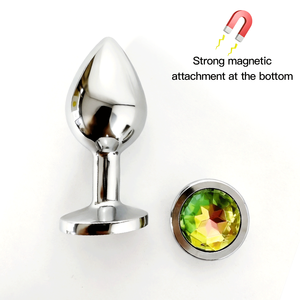 Fabricant de plugs anaux, plugs anaux en métal de petite et moyenne taille, jouets sexuels pour adultes, <span class=keywords><strong>plug</strong></span> anal pour hommes - Product Image 1