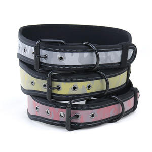 Collier pour animaux de compagnie en nylon réfléchissant robuste de haute qualité 5cm collier de chien <span class=keywords><strong>extra</strong></span> <span class=keywords><strong>large</strong></span> collier de grand chien avec boucle de ceinture - Product Image 6