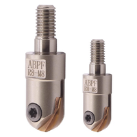 Fraise à billes fendue ABPF à dents verrouillables, outils de fraisage, tête de fraisage NC, tête de fraise à billes de précision ZDFG, tête de fraise à billes remplaçable
