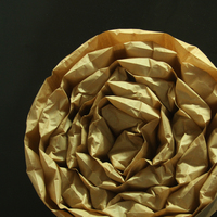 Coussin oreiller à bulles en papier Kraft écologique, 1 pièce, pour l'électronique électronique et emballage postale, pour un emballage de protection