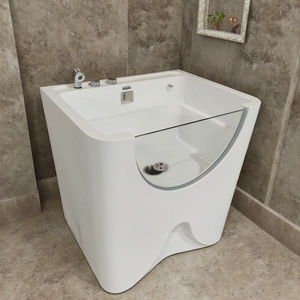 Bañera <span class=keywords><strong>de</strong></span> Hidromasaje <span class=keywords><strong>para</strong></span> Mascotas PETSPROOFING <span class=keywords><strong>para</strong></span> Uso Doméstico en Interiores con Temperatura Constante Independiente <span class=keywords><strong>para</strong></span> Gatos y <span class=keywords><strong>Perros</strong></span> con Lámpara <span class=keywords><strong>de</strong></span> Chorro - Product Image 4