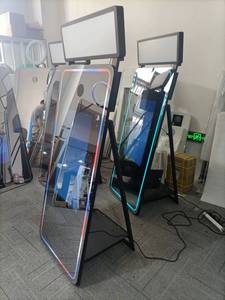 <span class=keywords><strong>2023</strong></span> Vente en gros Miroir Photomaton Écran tactile Miroir magique Photomaton avec appareil photo et imprimante - Product Image 5