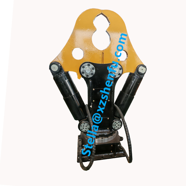 Building Demolition Hydraulic Shear 12-16Ton High Strength Steel Shear Excavator Steel Concrete Shears