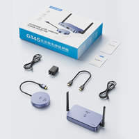 Kit émetteur-récepteur HDMI 4K 30Hz 50m, extenseur HDMI sans fil double bande 2.4G 5G avec audio VGA pour ordinateur portable, téléviseur, projecteur OEM