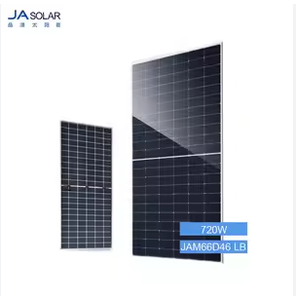 JA Solar JAM66D46-720/LB es un Módulo Solar Bifacial de Vidrio a Vidrio de Tipo N Deep Blue 4.0 de 710w 715w 720w 740w - Product Image 5